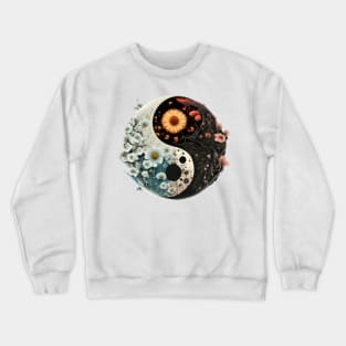 Cosmic Flower Crewneck Sweatshirt